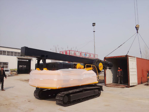 出口澳大利亚的旋挖钻机