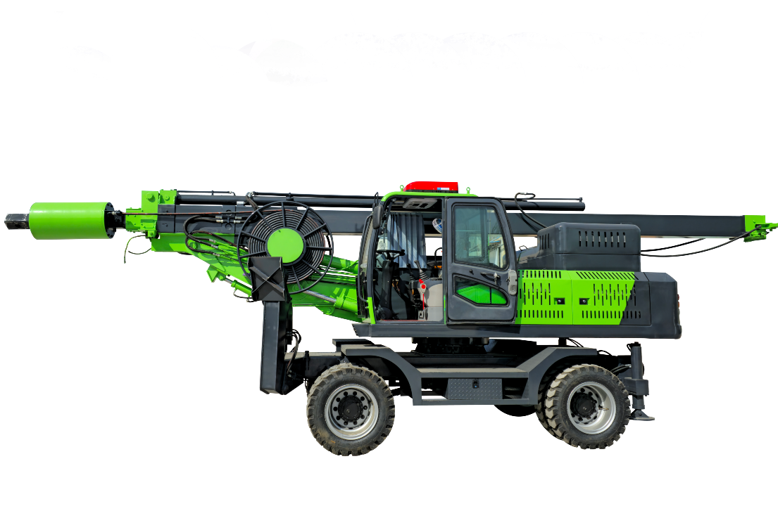 LQR-360轮式四驱旋挖钻机